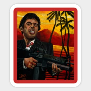 Scarface Sticker